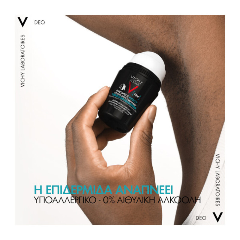 VICHY - HOMME DEODORANT Invisible Resist 72h - 50ml